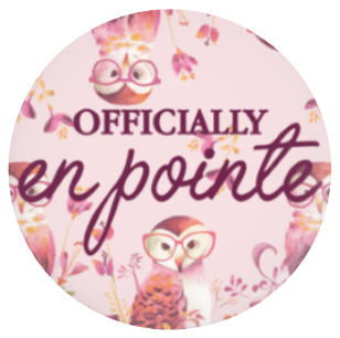 Button - Officially En Pointe (Owl)